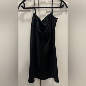 Babaton satin slip dress